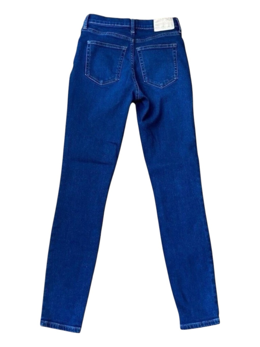 EVERLANE high rise tall jeans size 25 blue stretch denim high waist/waisted